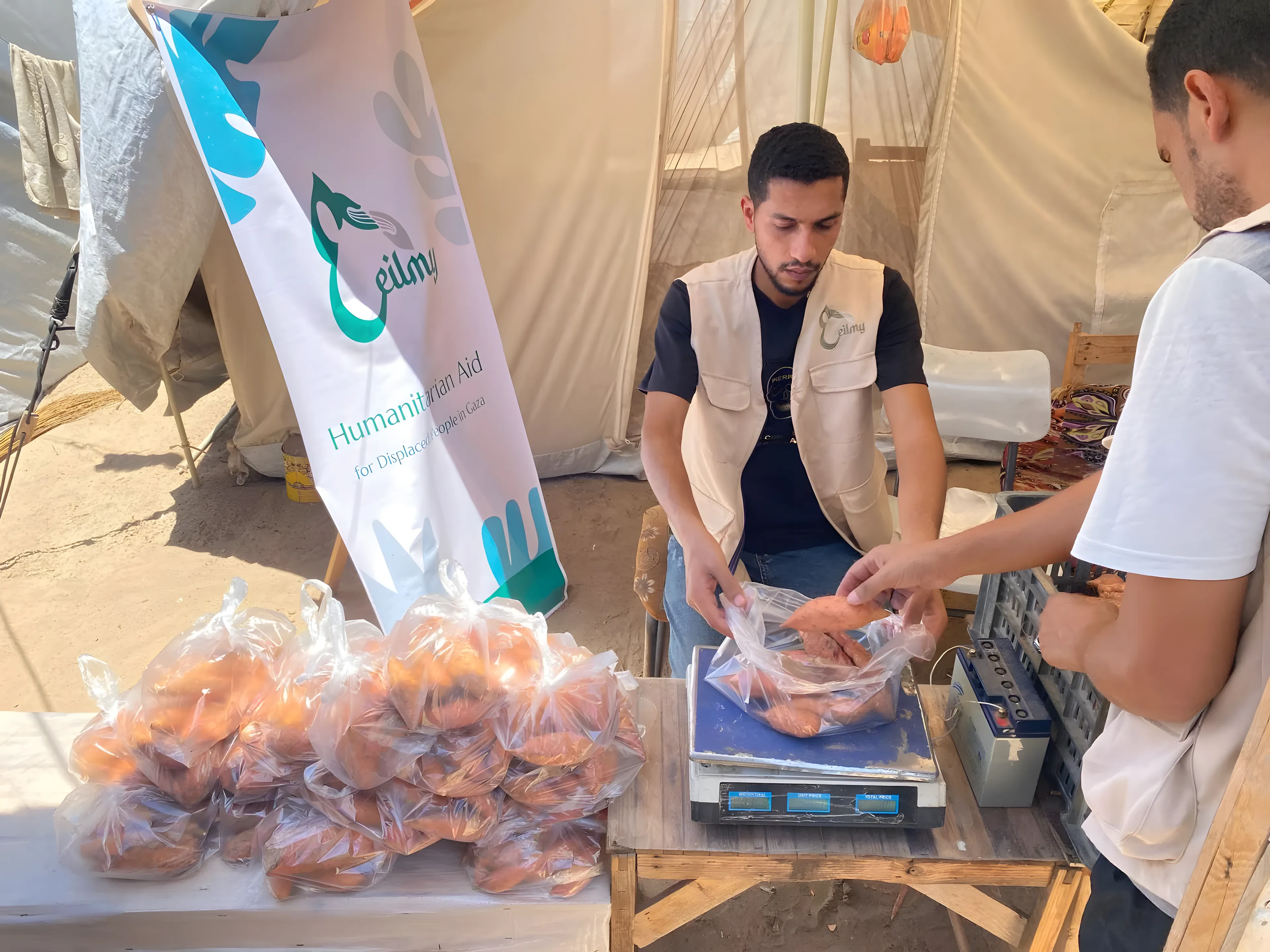 Preparing and distributing food products.