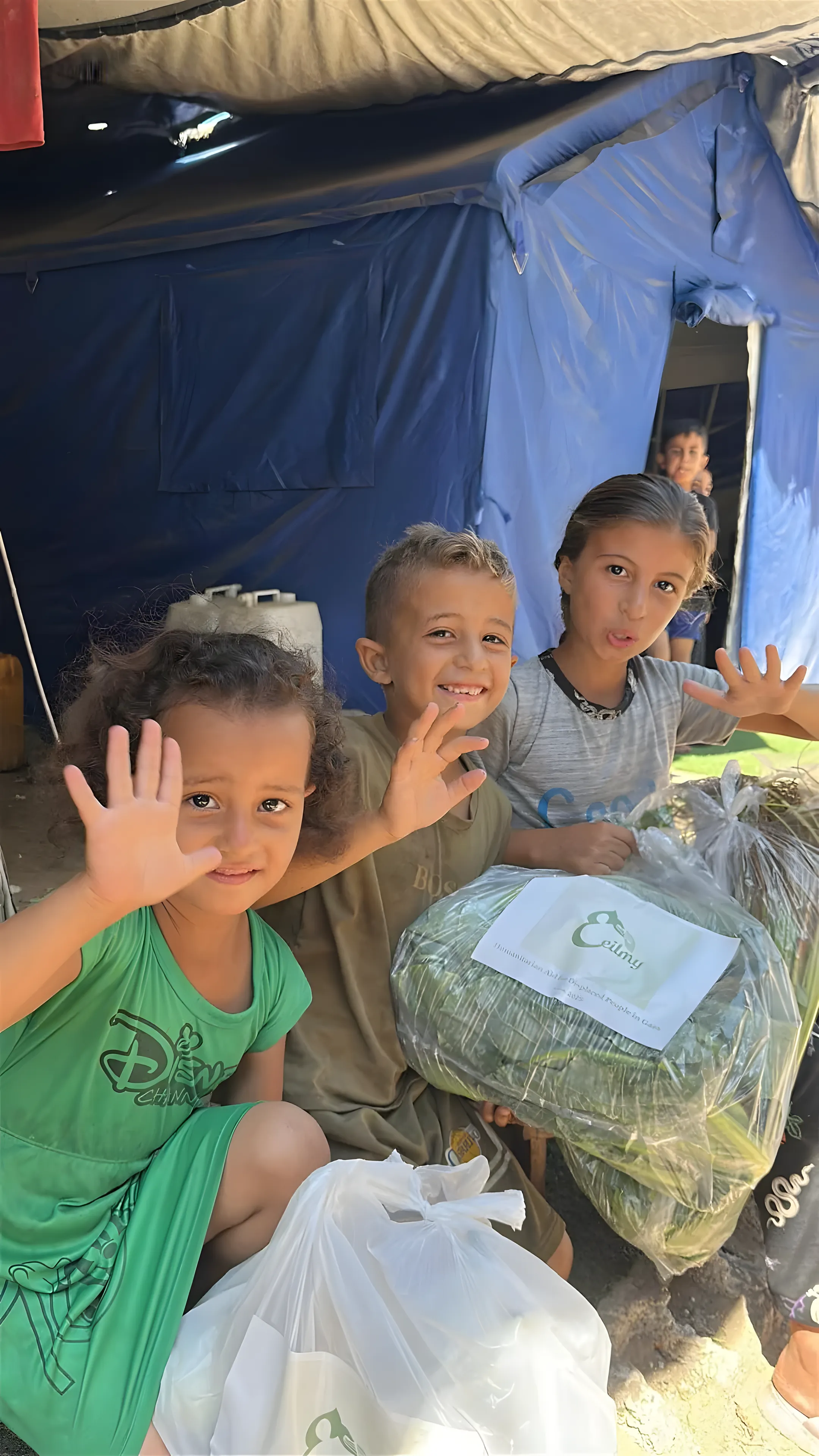 Aid given to children and families.