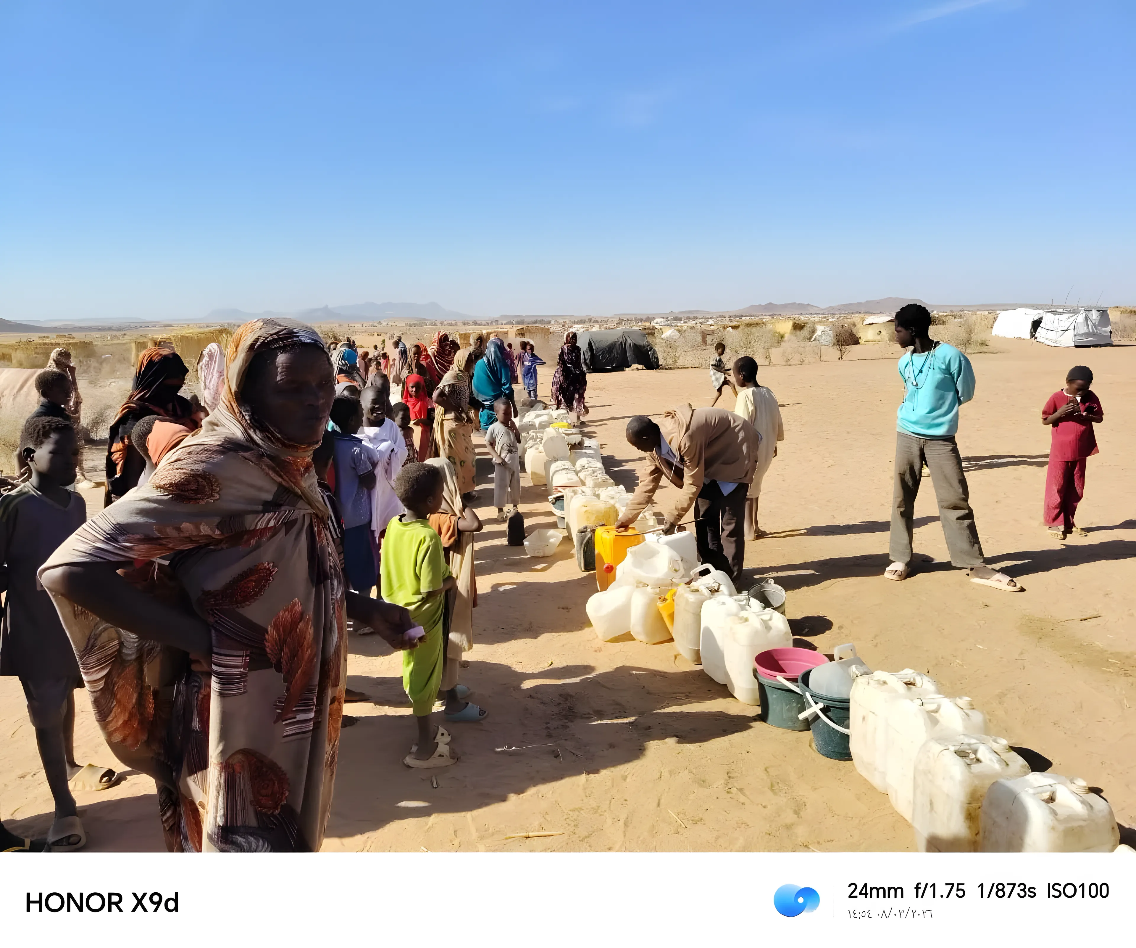 Distribution d’eau potable.